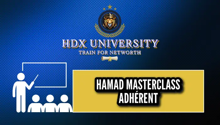 Hamad MasterClass Adhérent.